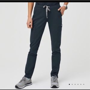 FIGS Yola Petite Skinny Dark Harbor Scrub Pants